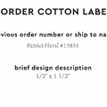 PPLR_HIDDEN_PRODUCT Reorder Previous Label Design - COTTON