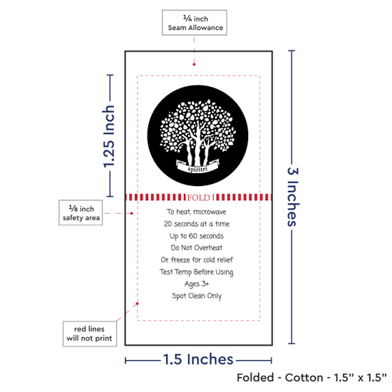 PPLR_HIDDEN_PRODUCT Print Your Logo or Image on FOLDED Cotton Tags