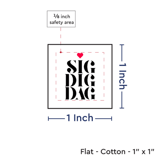 PPLR_HIDDEN_PRODUCT Print your Logo or Image on FLAT Cotton Tags