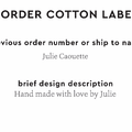 PPLR_HIDDEN_PRODUCT Reorder Previous Label Design - COTTON