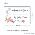 PPLR_HIDDEN_PRODUCT Thread and Flowers with Fill in Blanks (2"x3" Cotton - 12 labels/set)
