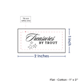 PPLR_HIDDEN_PRODUCT Print your Logo or Image on FLAT Cotton Tags