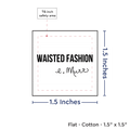PPLR_HIDDEN_PRODUCT Print your Logo or Image on FLAT Cotton Tags
