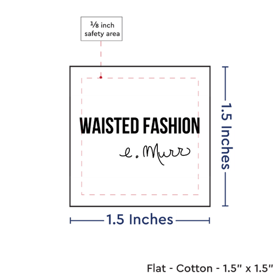 PPLR_HIDDEN_PRODUCT Print your Logo or Image on FLAT Cotton Tags