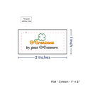 PPLR_HIDDEN_PRODUCT Print your Logo or Image on FLAT Cotton Tags