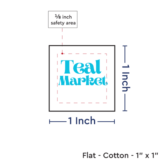 PPLR_HIDDEN_PRODUCT Print your Logo or Image on FLAT Cotton Tags