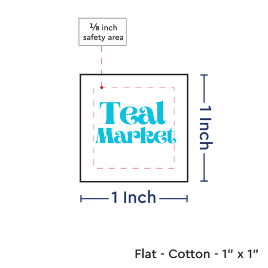 PPLR_HIDDEN_PRODUCT Print your Logo or Image on FLAT Cotton Tags