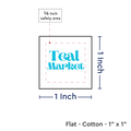 PPLR_HIDDEN_PRODUCT Print your Logo or Image on FLAT Cotton Tags