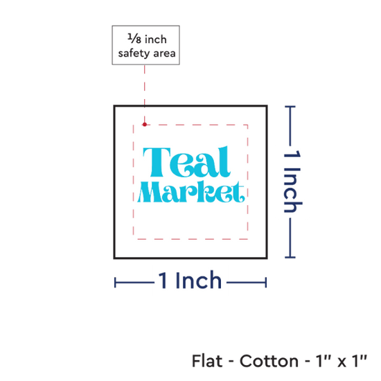 PPLR_HIDDEN_PRODUCT Print your Logo or Image on FLAT Cotton Tags