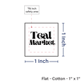 PPLR_HIDDEN_PRODUCT Print your Logo or Image on FLAT Cotton Tags