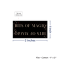 PPLR_HIDDEN_PRODUCT Print your Logo or Image on FLAT Cotton Tags
