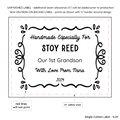 PPLR_HIDDEN_PRODUCT Decorative Frame Single Label