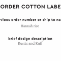 PPLR_HIDDEN_PRODUCT Reorder Previous Label Design - COTTON