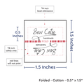PPLR_HIDDEN_PRODUCT Print Your Logo or Image on FOLDED Cotton Tags