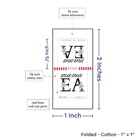 PPLR_HIDDEN_PRODUCT Print Your Logo or Image on FOLDED Cotton Tags