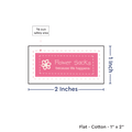 PPLR_HIDDEN_PRODUCT Print your Logo or Image on FLAT Cotton Tags