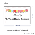 PPLR_HIDDEN_PRODUCT Colorful Banner (2"x3" Cotton - 12 labels/set)