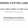 PPLR_HIDDEN_PRODUCT Reorder Previous Label Design - COTTON