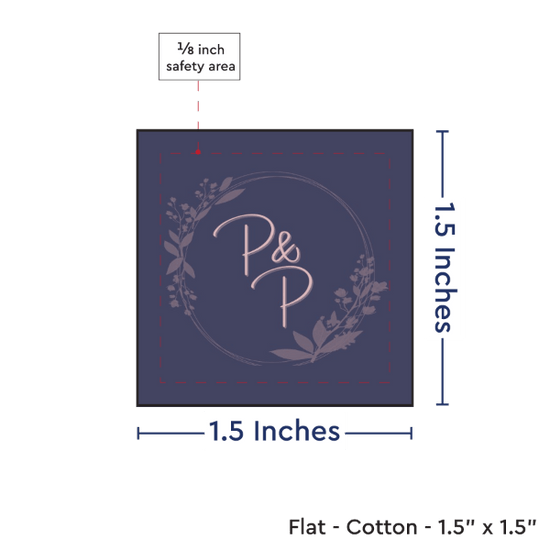 PPLR_HIDDEN_PRODUCT Print your Logo or Image on FLAT Cotton Tags
