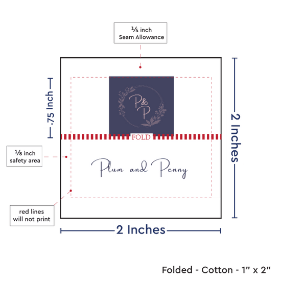 PPLR_HIDDEN_PRODUCT Print Your Logo or Image on FOLDED Cotton Tags