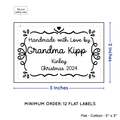 PPLR_HIDDEN_PRODUCT Swirl Accent Border (2"x3" Cotton - 12 labels/set)