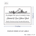 PPLR_HIDDEN_PRODUCT Winter Bird (2"x3" Cotton - 12 labels/set)