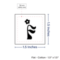 PPLR_HIDDEN_PRODUCT Print your Logo or Image on FLAT Cotton Tags