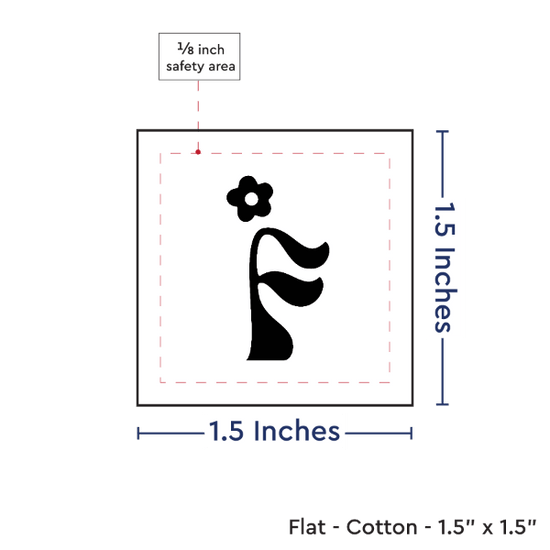 PPLR_HIDDEN_PRODUCT Print your Logo or Image on FLAT Cotton Tags