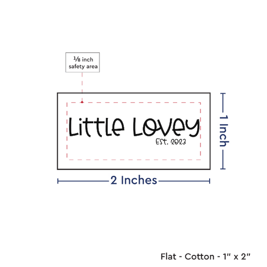 PPLR_HIDDEN_PRODUCT Print your Logo or Image on FLAT Cotton Tags