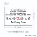 PPLR_HIDDEN_PRODUCT Double Heart Quote (2"x3" Cotton - 12 labels/set)