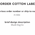 PPLR_HIDDEN_PRODUCT Reorder Previous Label Design - COTTON
