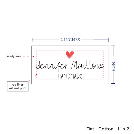 PPLR_HIDDEN_PRODUCT Simple Heart (2"x1"-Cotton)