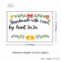 PPLR_HIDDEN_PRODUCT Holiday Bells (2"x3" Cotton - 12 labels/set)