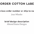 PPLR_HIDDEN_PRODUCT Reorder Previous Label Design - COTTON