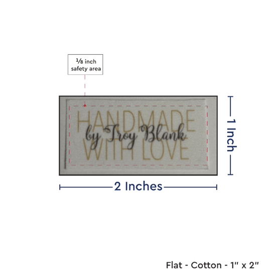 PPLR_HIDDEN_PRODUCT Print your Logo or Image on FLAT Cotton Tags