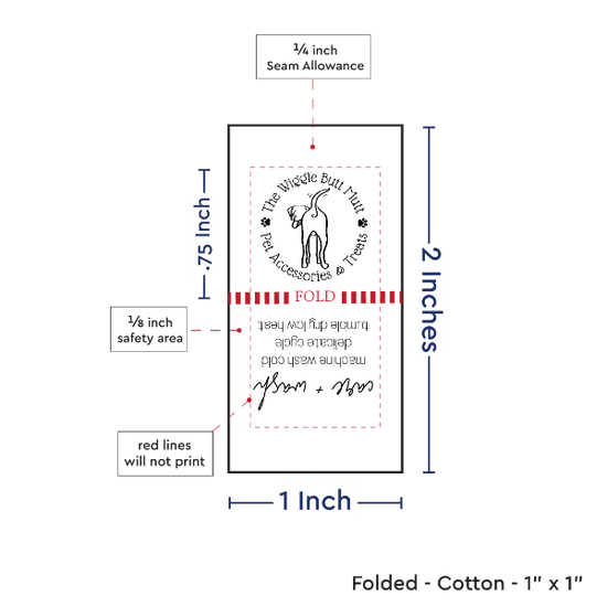 PPLR_HIDDEN_PRODUCT Print Your Logo or Image on FOLDED Cotton Tags