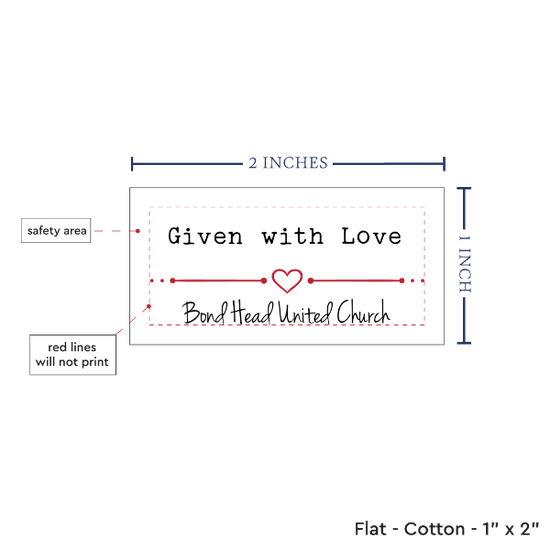 PPLR_HIDDEN_PRODUCT Modern Heart (2"x1"-Cotton)