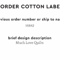 PPLR_HIDDEN_PRODUCT Reorder Previous Label Design - COTTON