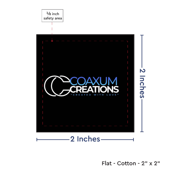 PPLR_HIDDEN_PRODUCT Print your Logo or Image on FLAT Cotton Tags