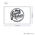 PPLR_HIDDEN_PRODUCT Print your Logo or Image on FLAT Cotton Tags