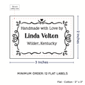 PPLR_HIDDEN_PRODUCT Swirl Accent Border (2"x3" Cotton - 12 labels/set)