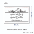 PPLR_HIDDEN_PRODUCT Winter Bird (2"x3" Cotton - 12 labels/set)
