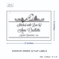 PPLR_HIDDEN_PRODUCT Winter Bird (2"x3" Cotton - 12 labels/set)