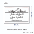 PPLR_HIDDEN_PRODUCT Winter Bird (2"x3" Cotton - 12 labels/set)
