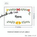 PPLR_HIDDEN_PRODUCT Holiday Bells (2"x3" Cotton - 12 labels/set)