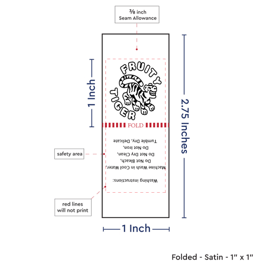 PPLR_HIDDEN_PRODUCT Print Your Logo/Image on Satin Tags (1" wide - Satin)