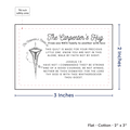 PPLR_HIDDEN_PRODUCT Print your Logo or Image on FLAT Cotton Tags
