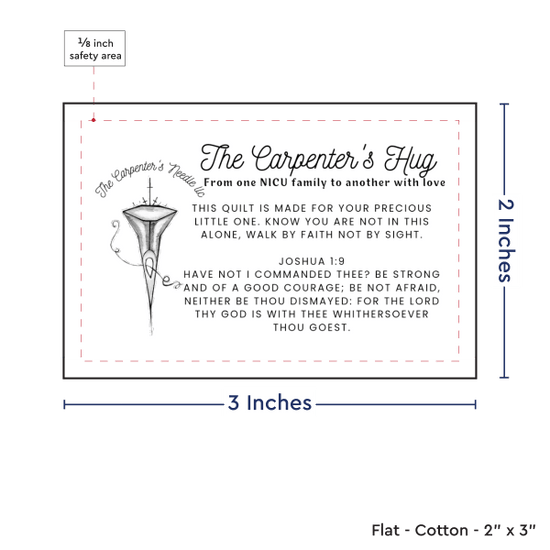 PPLR_HIDDEN_PRODUCT Print your Logo or Image on FLAT Cotton Tags