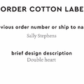 PPLR_HIDDEN_PRODUCT Reorder Previous Label Design - COTTON