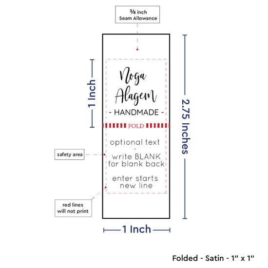 PPLR_HIDDEN_PRODUCT Square Signature (1" wide - Satin)